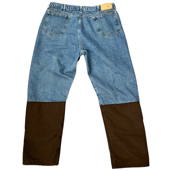 Wrangler Pro Gear Denim Blue Jeans 40x30 Chore Pants Durable Heavy Work - Picture 2 of 12